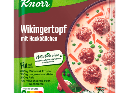 Knorr Fix Wikingertopf mit Hackbällchen 3 Portionen