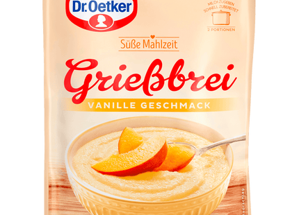 Dr, Oetker Grießbrei Vanille-Geschmack 90g