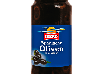 Ibero Schwarze Oliven in Scheiben 105g