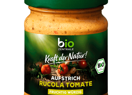 Biozentrale Bio Brotaufstrich Rucola-Tomate 125g