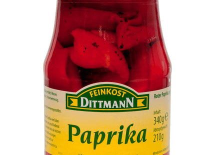 Feinkost Dittmann Paprika geröstet 210g