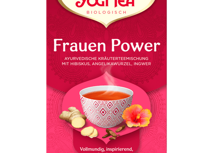 Yogi Tea Bio Tee Frauen Power 30,6g 17 Beutel