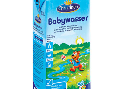 Christinen Babywasser 1l