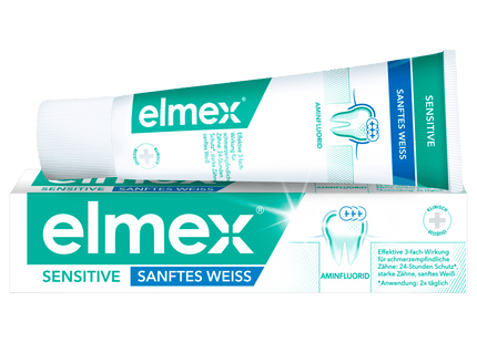 Elmex Zahnpasta Sensitive sanftes weiss 75ml