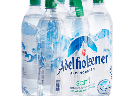 Adelholzener Mineralwasser Sanft 6x1l