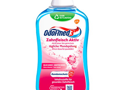 Odol-med3 Mundspülung Zahnfleischaktiv 500ml