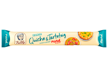 Tante Fanny Quiche- & Tarteteig rund 300g