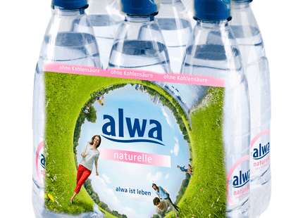 Alwa Mineralwasser Naturelle 6x0,5l