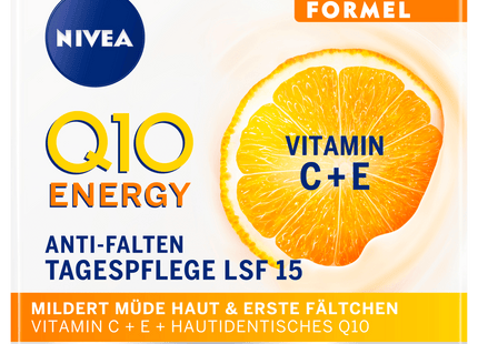 NIVEA Q10 Energy Tagespflege Anti-Falten LSF 15 50ml