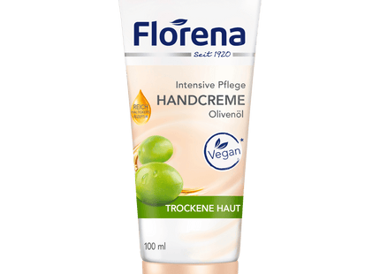 Florena Handcreme Intensive Pflege mit Olivenöl 100ml