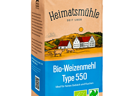 Heimatsmühle Bio Weizenmehl Type 550 1kg