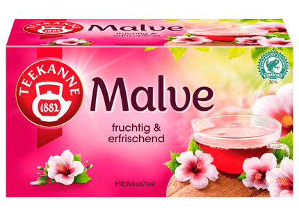 Teekanne Spritzige Malve 40g, 20 Beutel