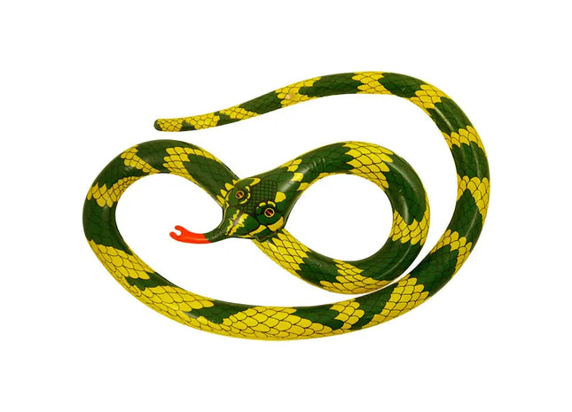 230cm aufblasbare Schlange, Riesiges Poolspielzeug & Gartendeko für Kinder und Erwachsene TK Gruppe® Grosshandel 