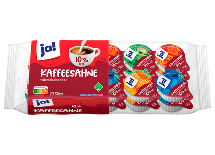 ja! Kaffeesahne 20x10g