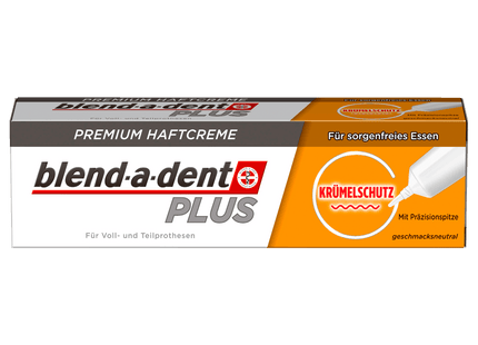 Blend-a-dent Plus Premium Haftcreme Krümelschutz 40g