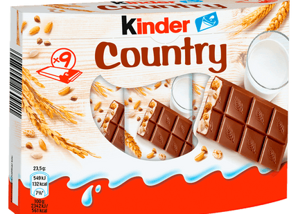 Kinder Country 9 Riegel