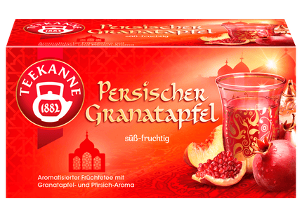 Teekanne Persischer Granatapfel 45g, 20 Beutel