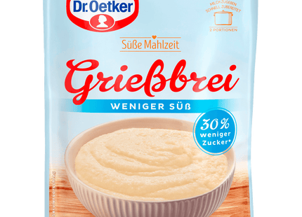 Dr, Oetker Grießbrei weniger süß 76g