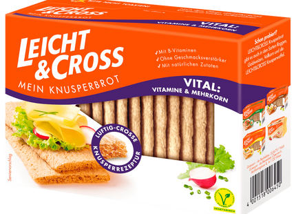 Leicht&Cross Knusperbrot Vital 125g