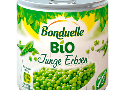 Bonduelle Bio Junge Erbsen 280g