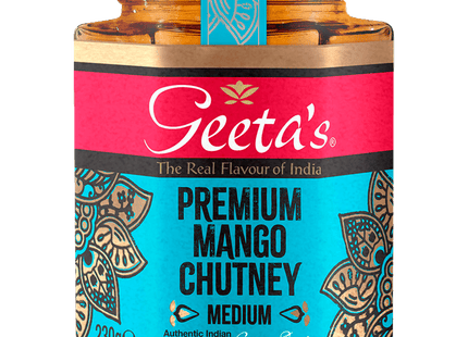 Geeta's Premium Mango Chutney medium 230g