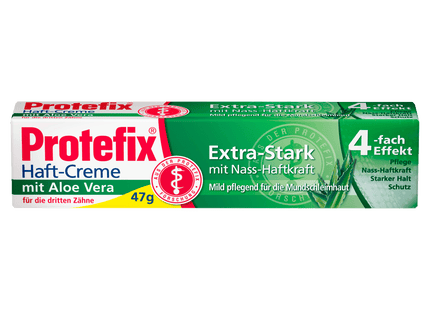 Protefix Haftcreme mit Aloe Vera Extra-Stark mit Nass-Haftkraft 47g