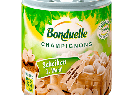 Bonduelle Champignons Scheiben 1, Wahl 115g