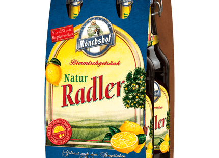 Mönchshof Natur-Radler 4x0,5l