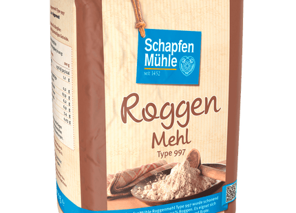 Schapfen Mühle Roggenmehl T997 1kg