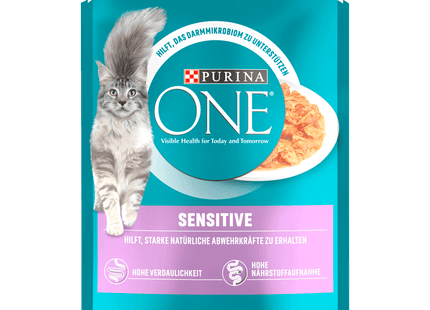 Purina One Sensitive mit Huhn & Karotte 85g