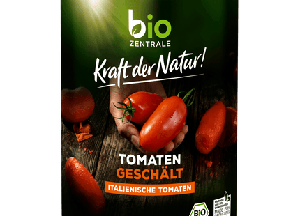 Biozentrale Bio Tomaten geschält 400g