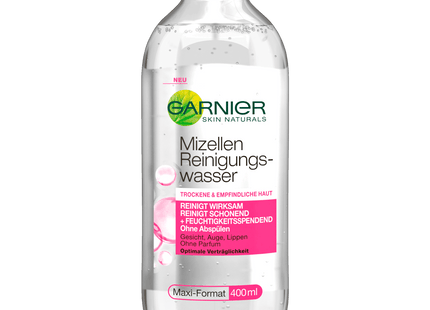 Garnier Cleansing Mizelle Reinigungswasser für trockene Haut 400ml