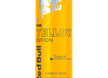 Red Bull Energy Drink Yellow Edition Tropical 0,25l