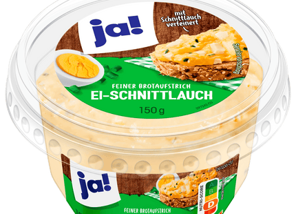 ja! Feiner Brotaufstrich Eiersalat 150g