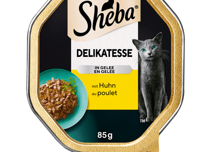 Sheba Schale Delikatesse in Gelee mit Huhn 85g