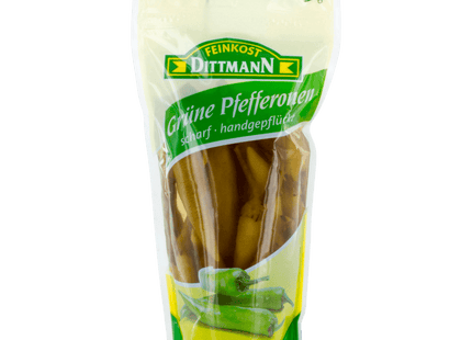 Feinkost Dittmann Grüne Pfefferonen scharf 125g