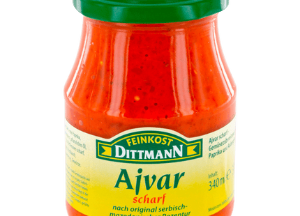 Feinkost Dittmann Ajvar scharf 340ml