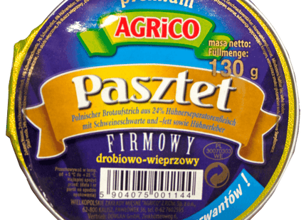 Agrico Polnischer Brotaufstrich Pasztet 130g