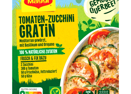 Maggi Natürlich & Bewusst für Tomaten-Zucchini-Gratin 33g