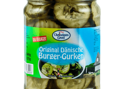 Christians Grød Burger Gurken 325g