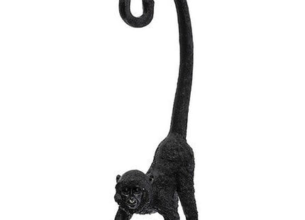 Statuette Affe schwarz H41cm