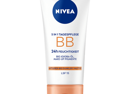 NIVEA BB Cream 5in1 Blemish Balm Mittel bis Dunkel 50ml