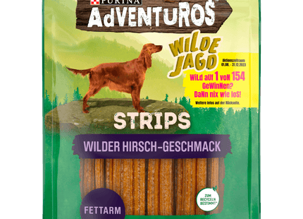 Purina Adventuros Strips Hirsch 90g