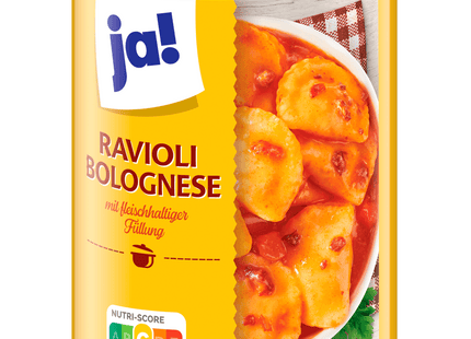 ja! Ravioli Bolognese 800g