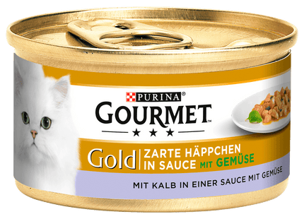 Purina Gourmet Gold Kalb & Gemüse 85g