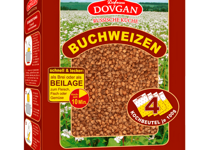 Dovgan Buchweizen im Kochbeutel 4x100g