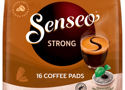 Senseo Kaffeepads Strong 111g, 16 Pads