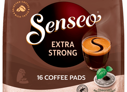 Senseo Kaffeepads Extra Strong 111g, 16 Pads