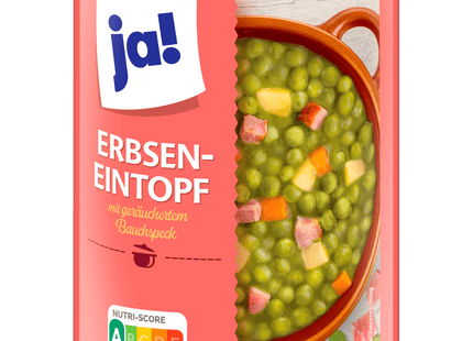 ja! Erbseneintopf mit Rauchspeck 800g