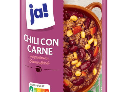 ja! Chili con Carne mit Schweinefleisch 800g